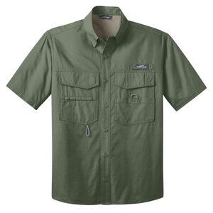 NEW Eddie Bauer® Short Sleeve Fishing Shirt